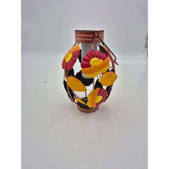 Marigold DIY Floral Metal Lantern Craft Kit with Battery Operated LED Light - Picture 1 of 4